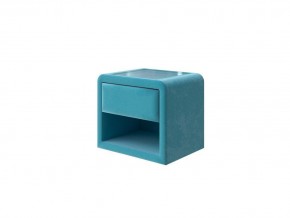 PROxSON Тумба Cube (Ткань: Велюр Shaggy Azure) 52x41 в Надыме - nadym.ok-mebel.com | фото