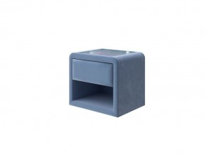 PROxSON Тумба Cube (Ткань: Велюр Shaggy Ocean) 52x41 в Надыме - nadym.ok-mebel.com | фото