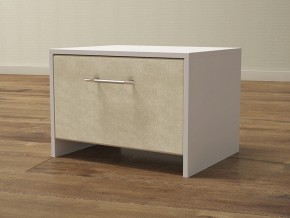 PROxSON Тумба Varna (ЛДСП Белая+ткань Белый/Savana Milk (молочный)) 51x40 в Надыме - nadym.ok-mebel.com | фото