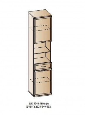 ШК-1048 (Шкаф) в Надыме - nadym.ok-mebel.com | фото