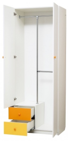 Шкаф 2-х дверный с ящиками и зеркалом Радуга (800) в Надыме - nadym.ok-mebel.com | фото 2