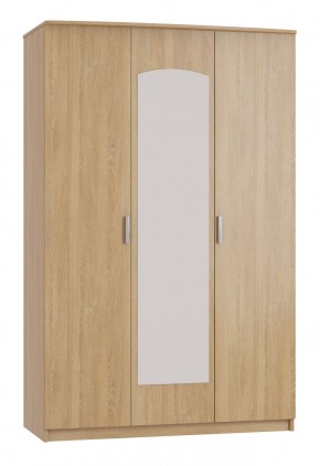 Шкаф 3-х дверный с зеркалом Шк210.1 МС Ирина в Надыме - nadym.ok-mebel.com | фото