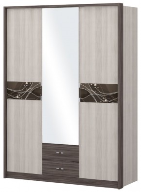 Шкаф 3-х дверный с зеркалом Шк68.2 МС Николь в Надыме - nadym.ok-mebel.com | фото