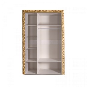 Шкаф 3-х дв.Тиффани Premium черная/золото (ТФШ1/3(П) в Надыме - nadym.ok-mebel.com | фото 2