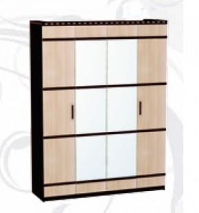 Шкаф 4-х дверный для одежды и белья "Ольга-13" в Надыме - nadym.ok-mebel.com | фото