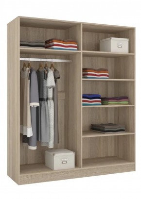 Шкаф 4-х створчатый Леси + Зеркало в Надыме - nadym.ok-mebel.com | фото 4