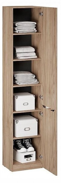 Шкаф для белья Глосс СМ-319.07.012 в Надыме - nadym.ok-mebel.com | фото 2