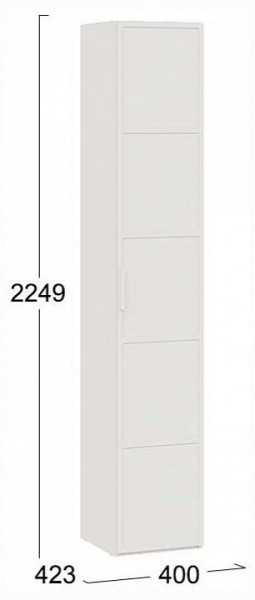 Шкаф для белья Стелла Исп.2 в Надыме - nadym.ok-mebel.com | фото 4