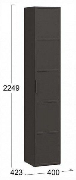Шкаф для белья Стелла Исп.2 в Надыме - nadym.ok-mebel.com | фото 4