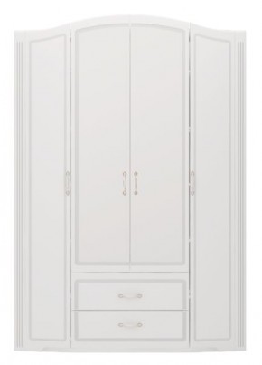 Шкаф для одежды 4-х дв.с ящиками Виктория 2 с зеркалами в Надыме - nadym.ok-mebel.com | фото