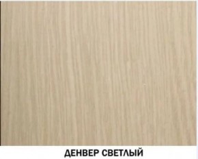 Шкаф для одежды №614 "Инна" Денвер светлый (*без полок) в Надыме - nadym.ok-mebel.com | фото 2