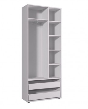 Шкаф ДМ 800 с 2-мя ящиками (белый) в Надыме - nadym.ok-mebel.com | фото 2
