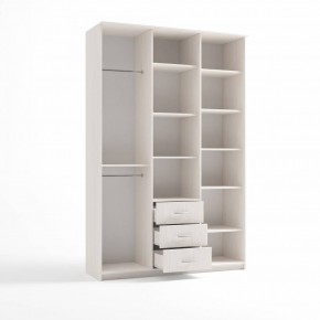 Шкаф комбинированный Дуэт Люкс с зеркалом в Надыме - nadym.ok-mebel.com | фото 11