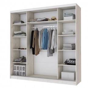 Шкаф-купе Неаполь 2.2 с 2-мя зеркалами в Надыме - nadym.ok-mebel.com | фото 2