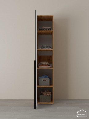 Шкаф Linnea MHR-1-2 2050х400х510 (ДВ-М 11.1.25) в Надыме - nadym.ok-mebel.com | фото 4
