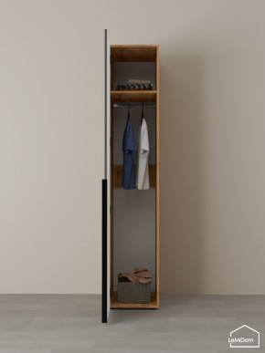 Шкаф Linnea MHR-1 2050х400х510 (ДВ-М 11.1.25) в Надыме - nadym.ok-mebel.com | фото 4