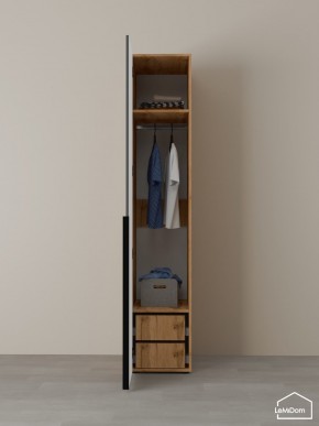 Шкаф Linnea MHR-1-3 2050х400х510 (ДВ-М 11.1.25) в Надыме - nadym.ok-mebel.com | фото 5