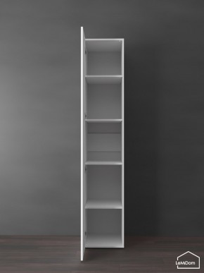 Шкаф Linnea MHR-1PO-2 2050х400х510 (Белый-М 11.1.1) в Надыме - nadym.ok-mebel.com | фото 4