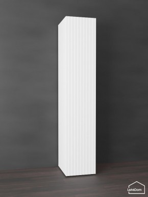 Шкаф Linnea MHR-1PO 2050х400х510 (Белый-М 11.1.1) в Надыме - nadym.ok-mebel.com | фото