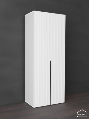 Шкаф Linnea MHR-2-2 2050х800х510 (Белый-М 11.1.1) в Надыме - nadym.ok-mebel.com | фото