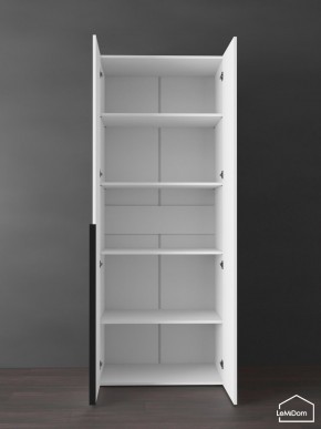 Шкаф Linnea MHR-2-2 2050х800х510 (Белый-М 11.1.2) в Надыме - nadym.ok-mebel.com | фото 4