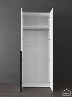 Шкаф Linnea MHR-2 2050х800х510 (Белый-М 11.1.2) в Надыме - nadym.ok-mebel.com | фото 4
