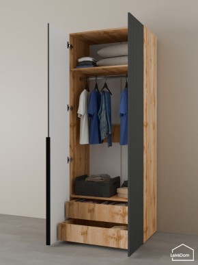 Шкаф Linnea MHR-2-3 2050х800х510 (ДВ-М 11.1.25) в Надыме - nadym.ok-mebel.com | фото 6