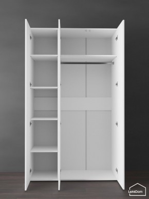 Шкаф Linnea MHR-3PO-1 2050х1200х510 (Белый-М 11.1.2) в Надыме - nadym.ok-mebel.com | фото 5