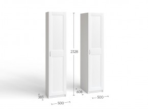 Шкаф МАКС однодверный, цвет белый в Надыме - nadym.ok-mebel.com | фото 3