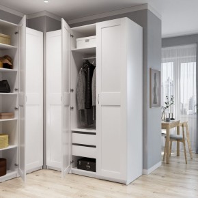 Шкаф МАКС однодверный, цвет белый в Надыме - nadym.ok-mebel.com | фото 4