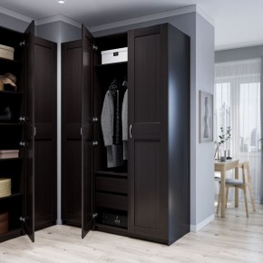 Шкаф МАКС однодверный, цвет Дуб Венге в Надыме - nadym.ok-mebel.com | фото 4