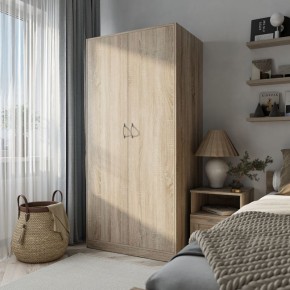 Шкаф ОРИОН двухдверный, цвет Дуб Сонома в Надыме - nadym.ok-mebel.com | фото 4
