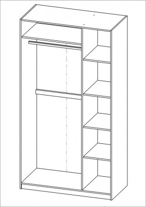 Шкаф ПЕГАС трехдверный, цвет Дуб Сонома в Надыме - nadym.ok-mebel.com | фото