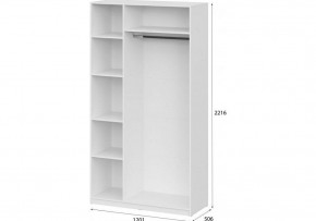 Шкаф платяной Даиго в Надыме - nadym.ok-mebel.com | фото 3