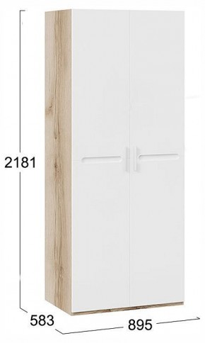 Шкаф платяной Фьюжн ТД-260.07.02 в Надыме - nadym.ok-mebel.com | фото 4
