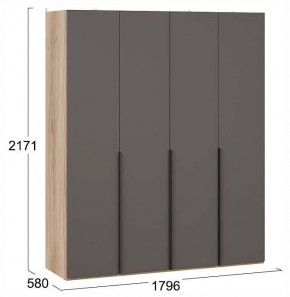 Шкаф платяной Порто СМ-393.07.110 в Надыме - nadym.ok-mebel.com | фото 3