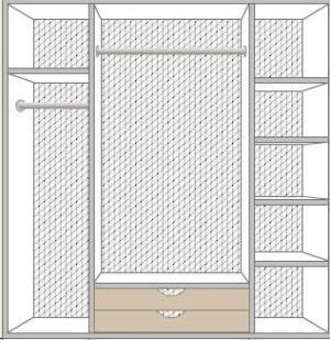 Спальный гарнитур Роза (шкаф 4-х дверный) в Надыме - nadym.ok-mebel.com | фото 2