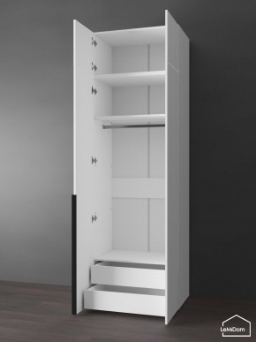 Шкаф с антресолью Linnea MHR-2A-3 2450х800х510 (Белый-М 11.1.2) в Надыме - nadym.ok-mebel.com | фото 5
