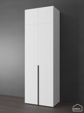 Шкаф с антресолью Linnea MHR-2A-3 2450х800х510 (Белый-М 11.1.2) в Надыме - nadym.ok-mebel.com | фото 7