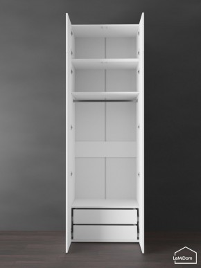 Шкаф с антресолью Linnea MHR-2POA-3 2450х800х510 (Белый-М 11.1.1) в Надыме - nadym.ok-mebel.com | фото 5