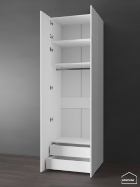 Шкаф с антресолью Linnea MHR-2POA-3 2450х800х510 (Белый-М 11.1.2) в Надыме - nadym.ok-mebel.com | фото 6