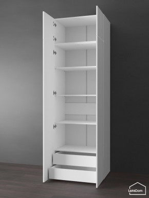 Шкаф с антресолью Linnea MHR-2POA-4 2450х800х510 (Белый-М 11.1.2) в Надыме - nadym.ok-mebel.com | фото 5