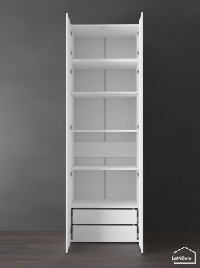 Шкаф с антресолью Linnea MHR-2POA-4 2450х800х510 (Белый-М 11.1.2) в Надыме - nadym.ok-mebel.com | фото 6