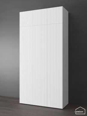 Шкаф с антресолью Linnea MHR-3POA-2 2450х1200х510 (Белый-М 11.1.2) в Надыме - nadym.ok-mebel.com | фото