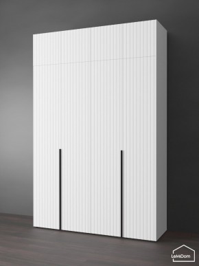 Шкаф с антресолью Linnea MHR-4A-1 2450х1600х510 (Белый-М 11.1.1) в Надыме - nadym.ok-mebel.com | фото