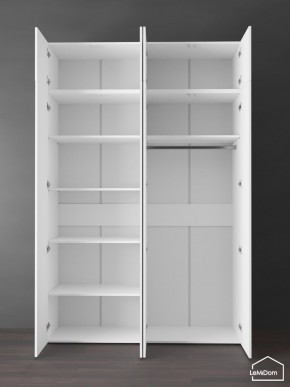 Шкаф с антресолью Linnea MHR-4POA-1 2450х1600х510 (Белый-М 11.1.2) в Надыме - nadym.ok-mebel.com | фото 4