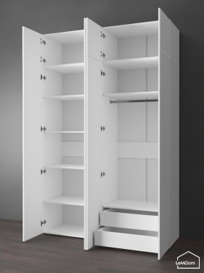 Шкаф с антресолью Linnea MHR-4POA-2 2450х1600х510 (Белый-М 11.1.2) в Надыме - nadym.ok-mebel.com | фото 6