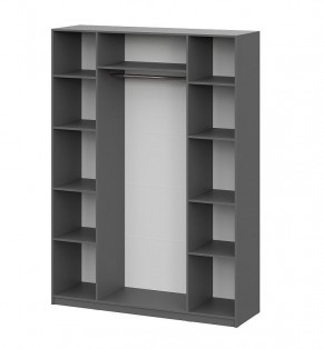 Шкаф ШК-5 (1600) Графит серый в Надыме - nadym.ok-mebel.com | фото 3