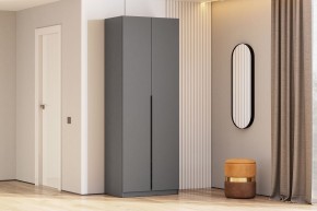 Шкаф ШК-5 + 2 полки (800) Графит серый в Надыме - nadym.ok-mebel.com | фото 2