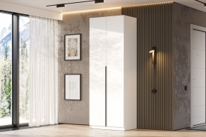 Шкаф ШК-5 + 2 полки + ящики (800) Белый текстурный в Надыме - nadym.ok-mebel.com | фото 2